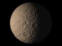 Mimas global spherical heightfield rendering
