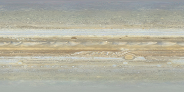 A Voyager 2 map of Jupiter