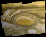 The Great Red Spot from Voyager 1