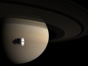 Cassini near Saturn following equinox